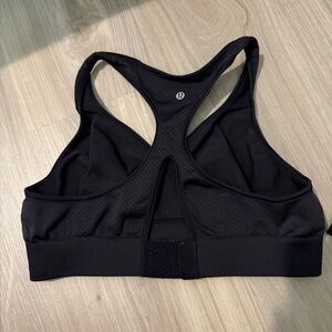 lululemon athletica Black Racerback Sports Bra